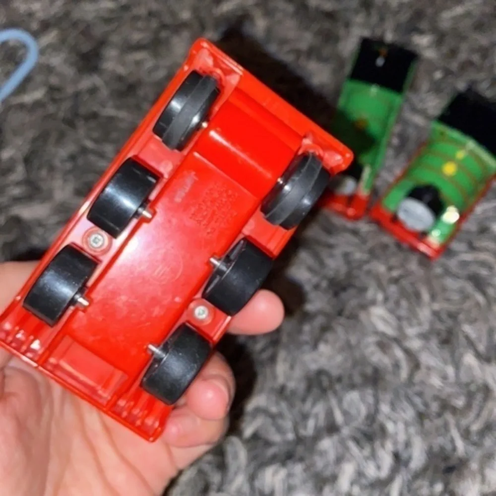 Thomas the train toy bundle 2 of the items are 2009 vintage the middle is newer
